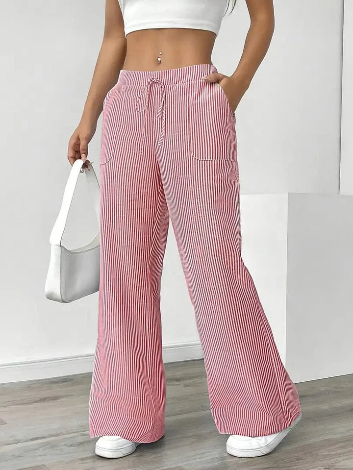 Louise Casual Striped Pants