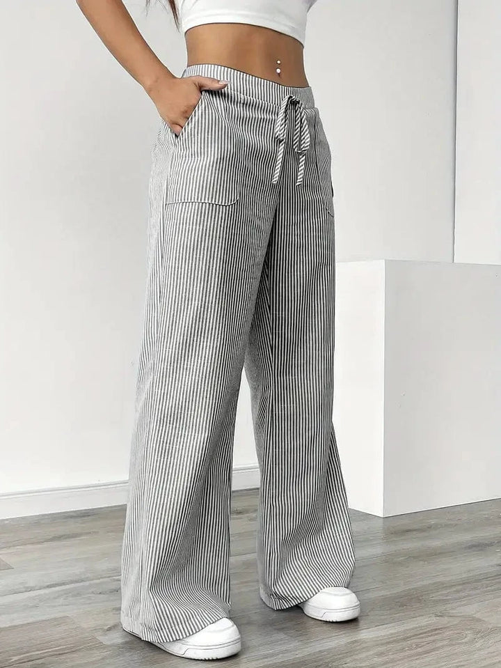Louise Casual Striped Pants