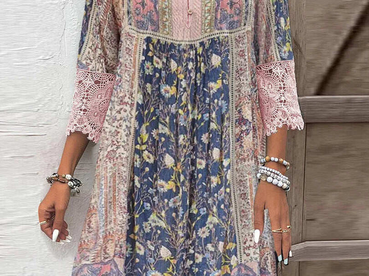 Kirsten Patterned Dress