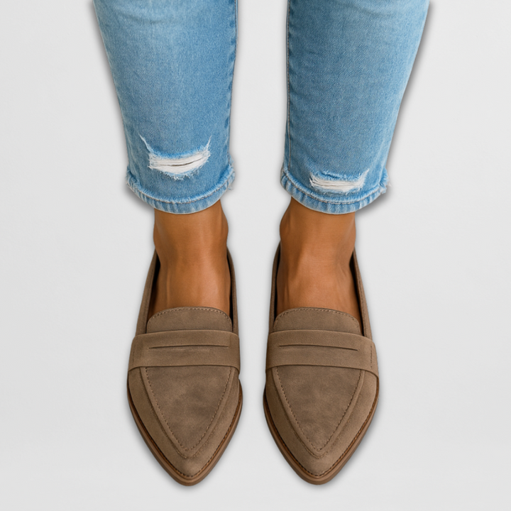 Allison Cozy Suede Loafers