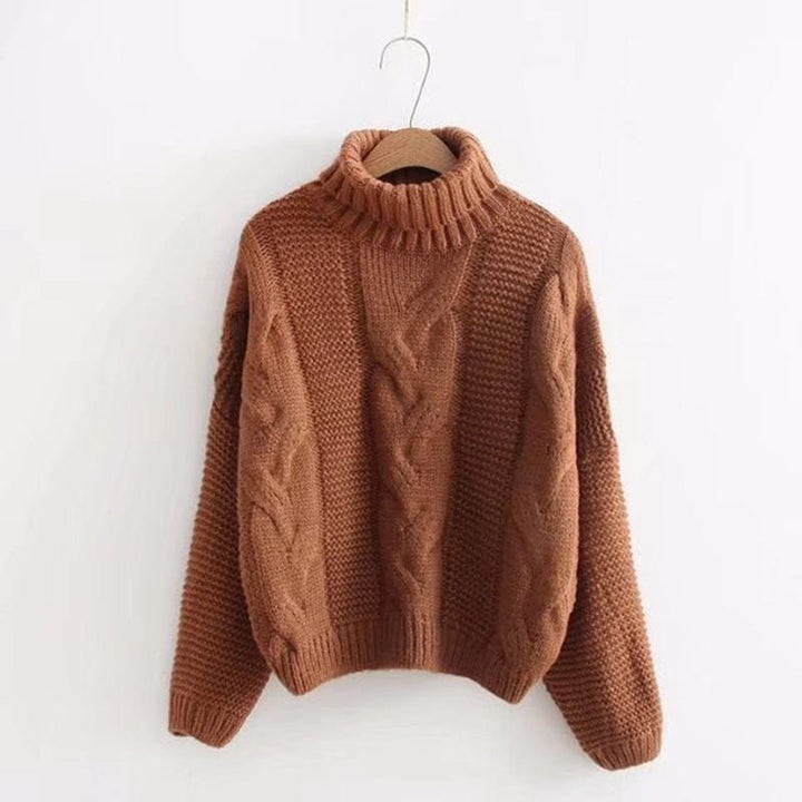 Camden Twist Cashmere Turtleneck