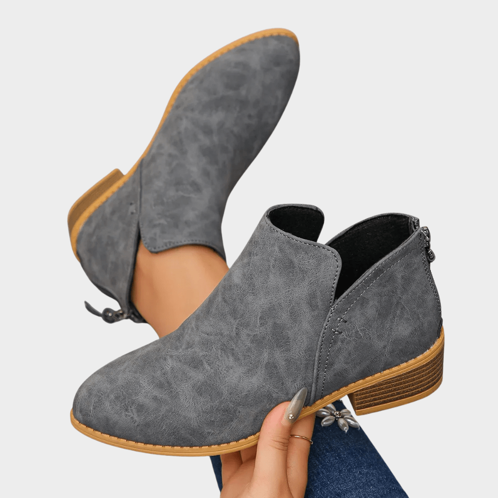 Ruby Leather Ankle Boot