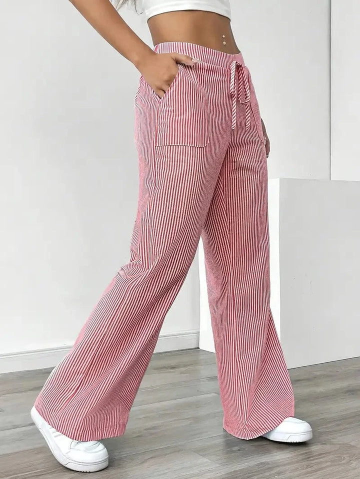Louise Casual Striped Pants