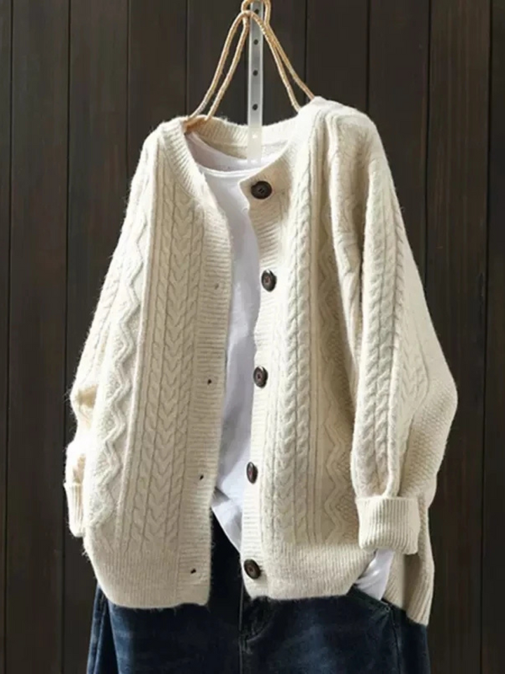 Nora Evergreen Cardigan