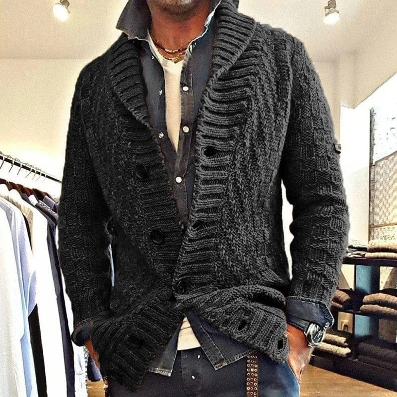 Ronan Textured Knit Cardigan