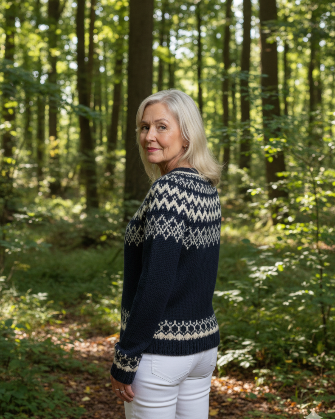 Grace Cardigan Vintage Fait Main