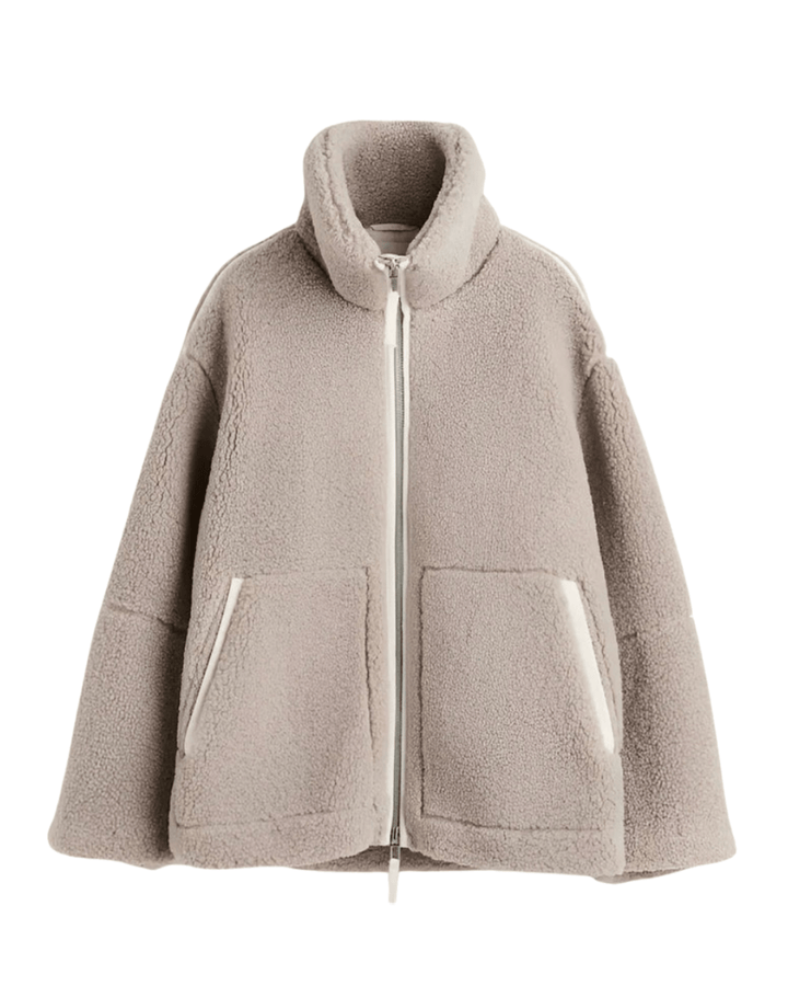 Ashford Oversized Fleece Zip-Up