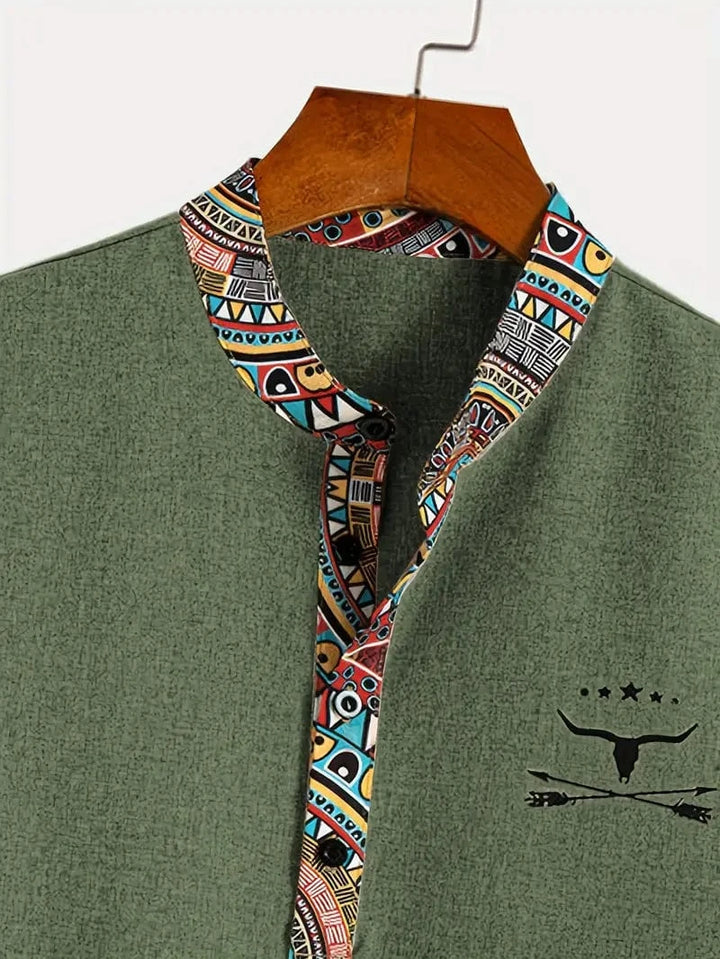 Lenoir Elegant Short-Sleeve Shirt