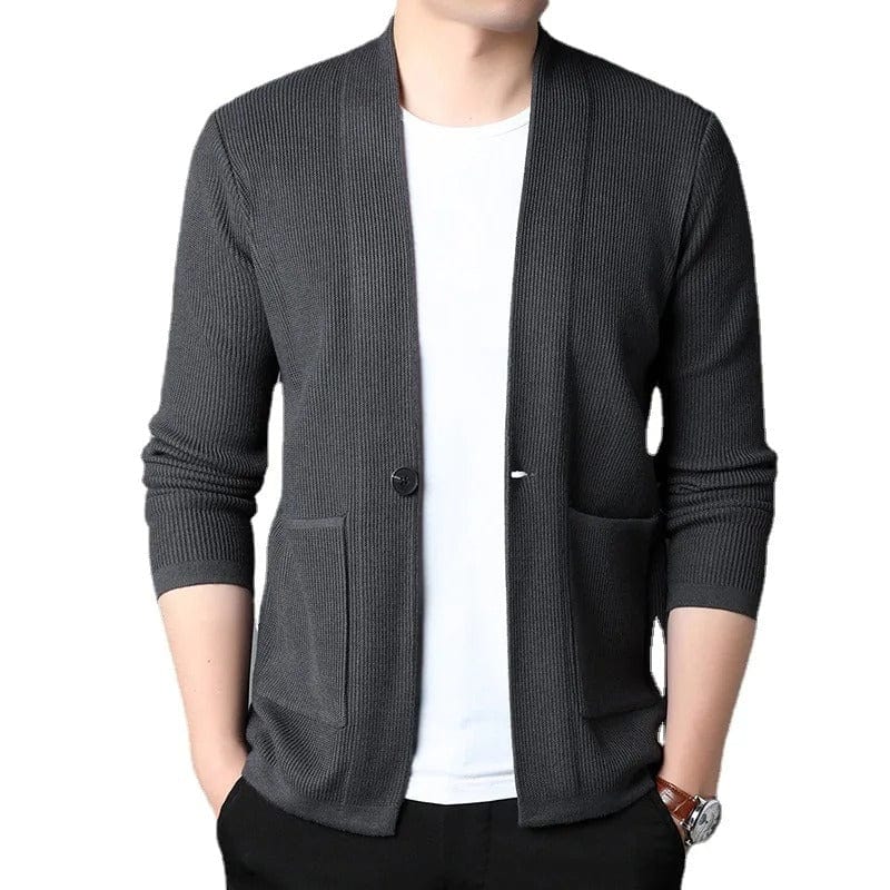 Emory Ribbed Button-Up Sweater