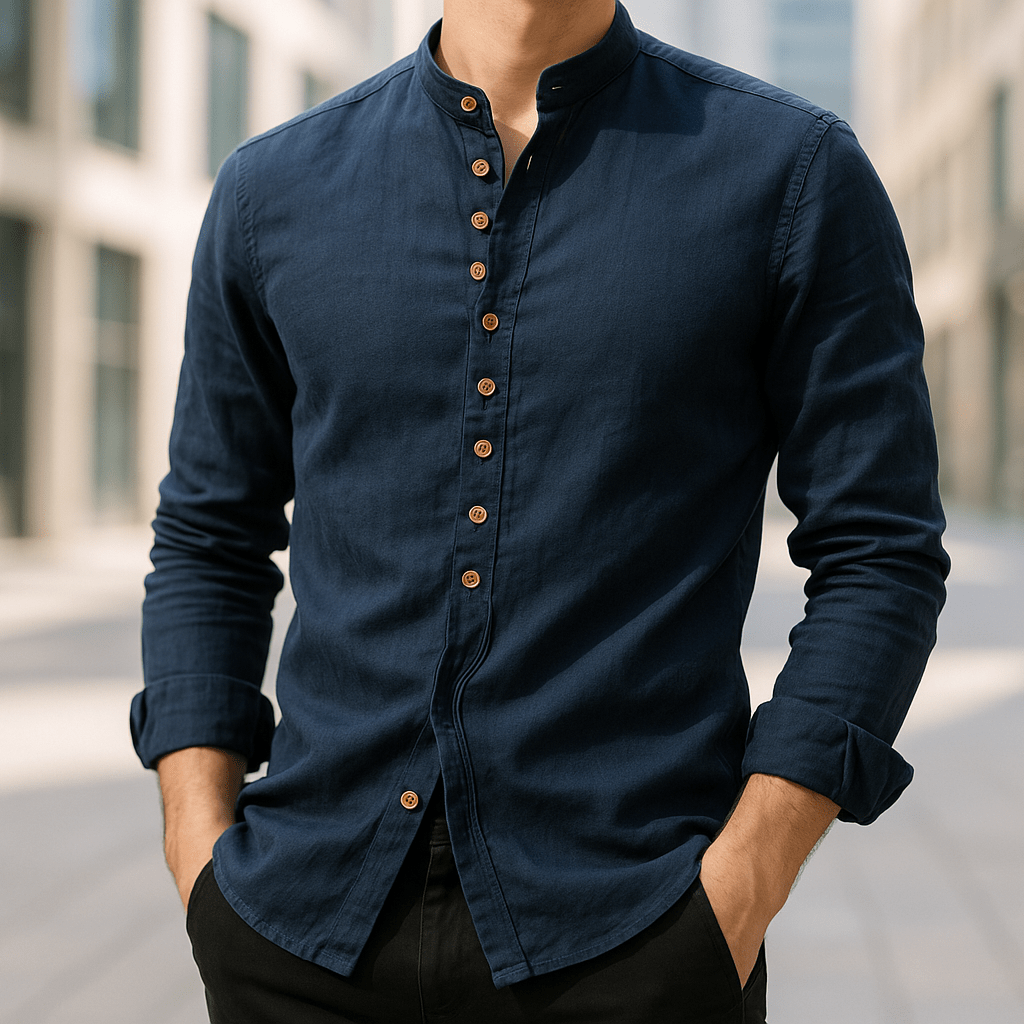 Shibui Japanese Linen Cotton Shirt
