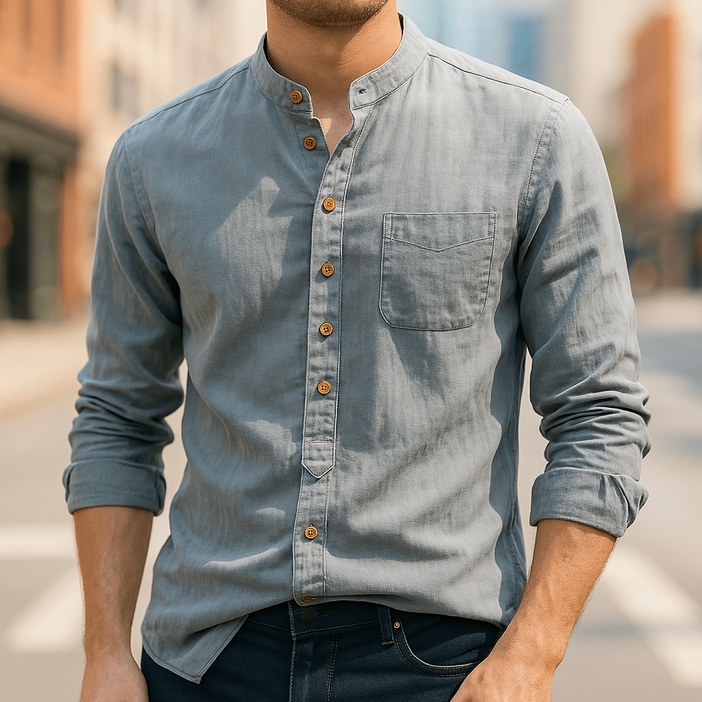 Shibui Japanese Linen Cotton Shirt