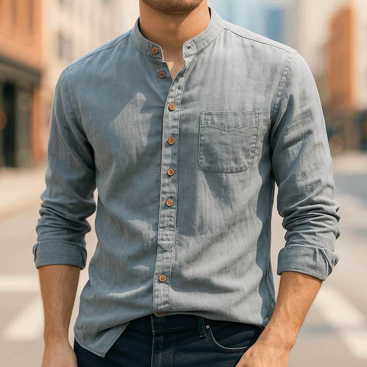 Shibui Japanese Linen Cotton Shirt