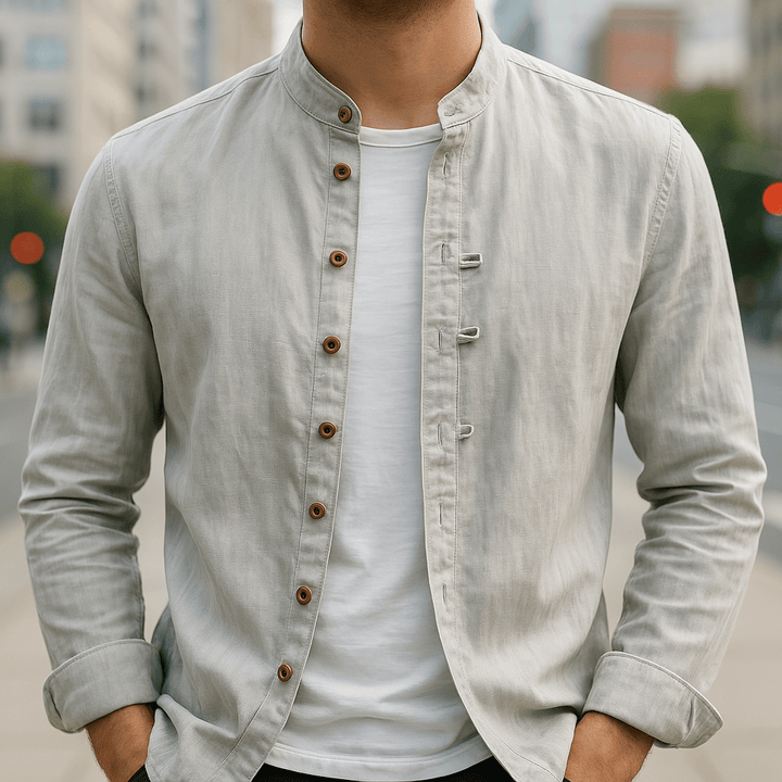 Shibui Japanese Linen Cotton Shirt