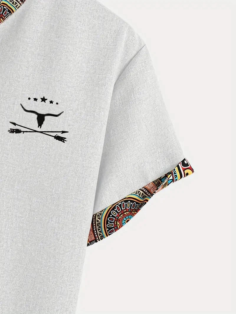 Lenoir Elegant Short-Sleeve Shirt