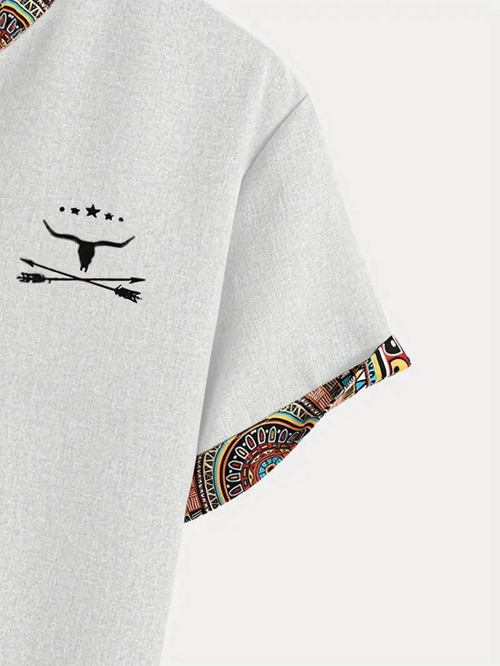 Lenoir Elegant Short-Sleeve Shirt
