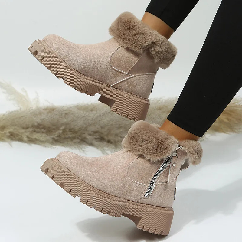 Maia Suede-Look Lug Boot