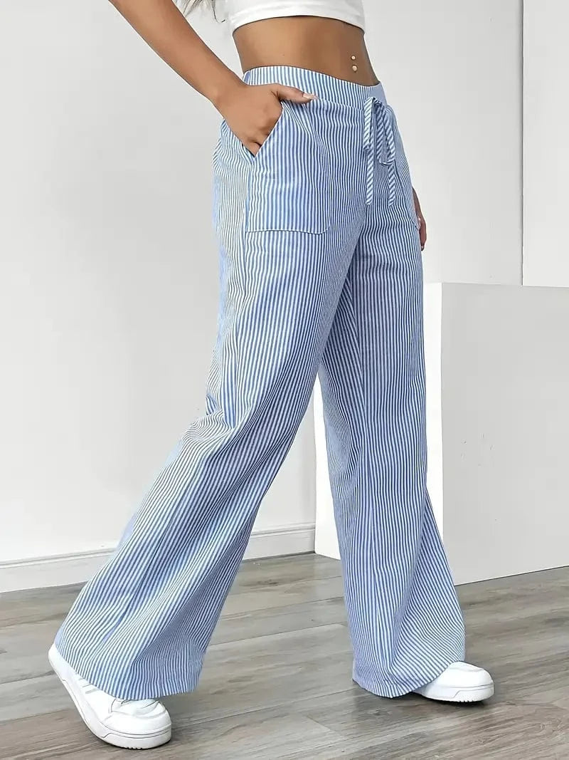 Louise Casual Striped Pants