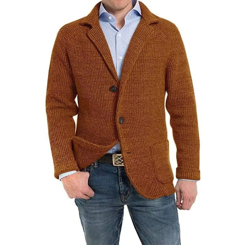 Milo Ribbed Blazer-Cardigan