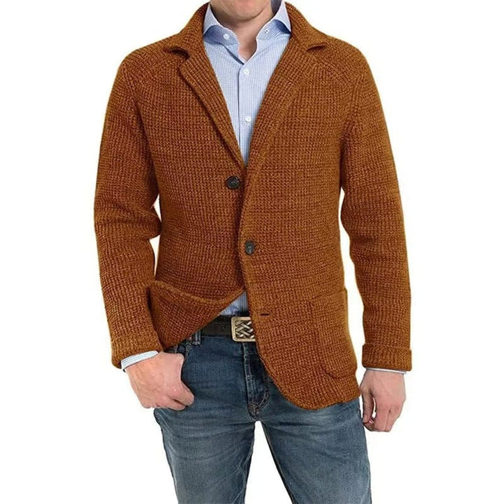 Milo Ribbed Blazer-Cardigan