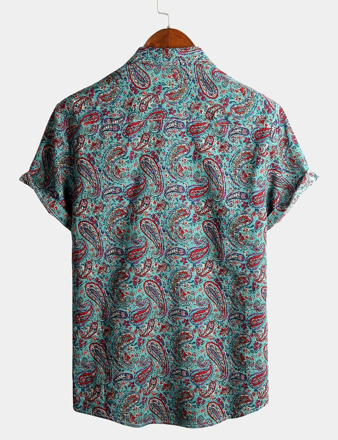 Tropical Retro Paisley Shirt