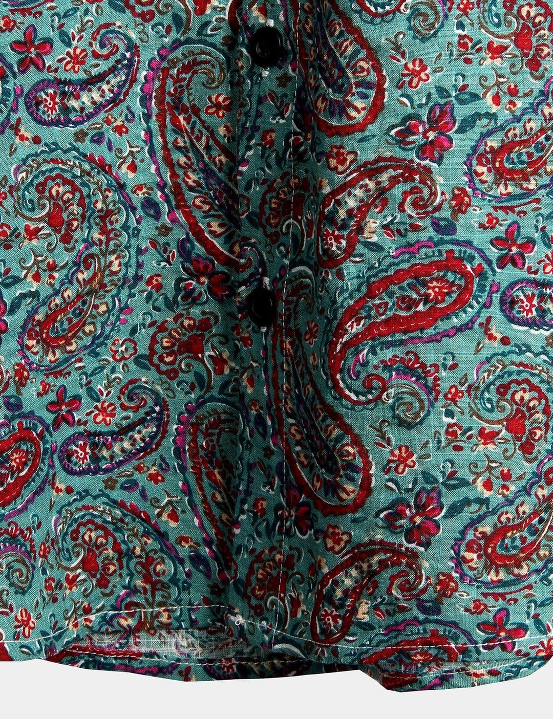 Tropical Retro Paisley Shirt