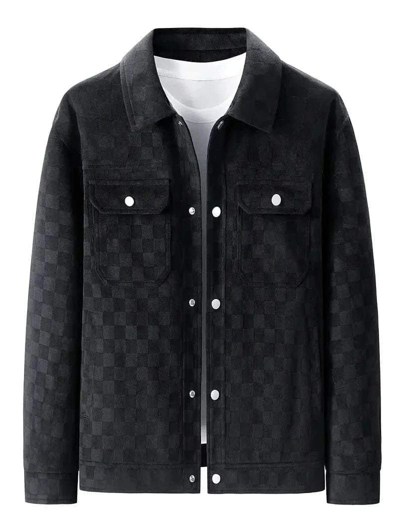 Maverick Checkerboard Shirt Jacket