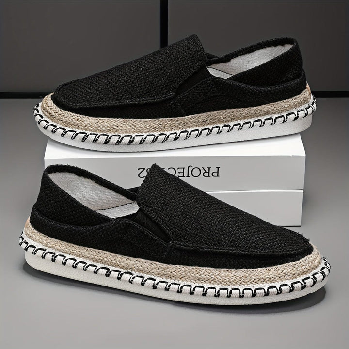 Coastal Weave Slip On Shoes