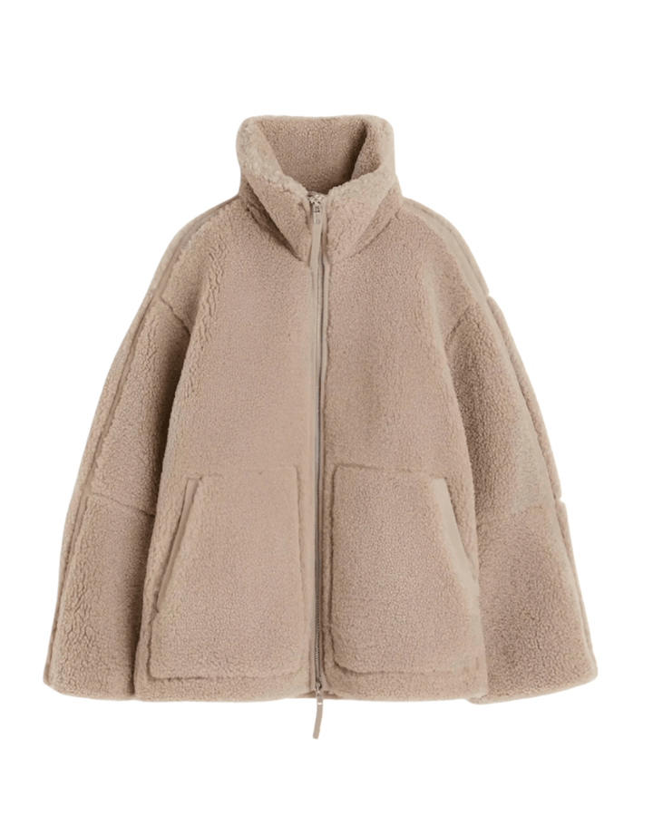 Ashford Oversized Fleece Zip-Up