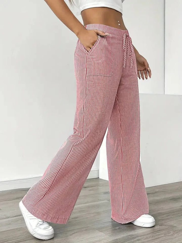 Louise Casual Striped Pants
