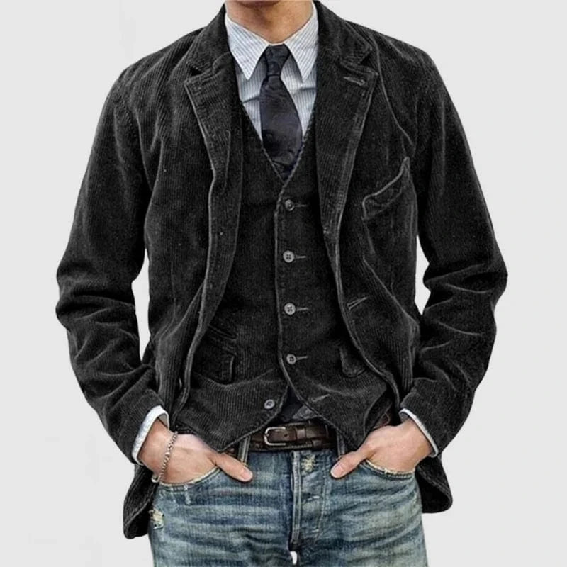 Ashford Textured Corduroy Jacket