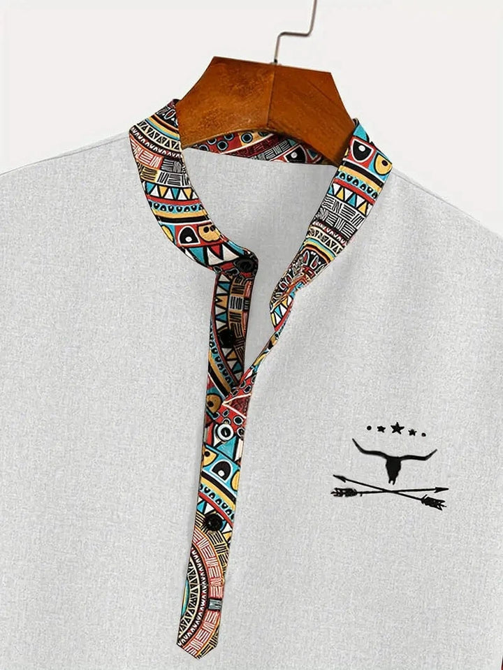 Lenoir Elegant Short-Sleeve Shirt