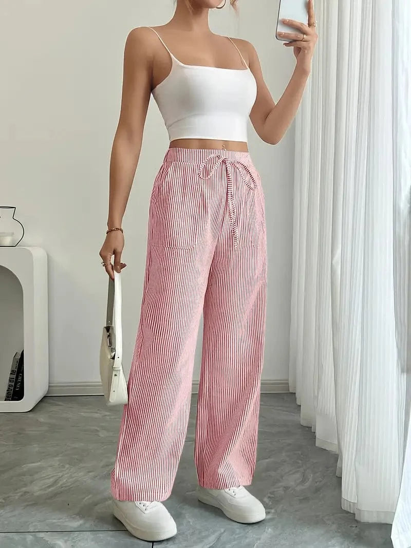 Louise Casual Striped Pants