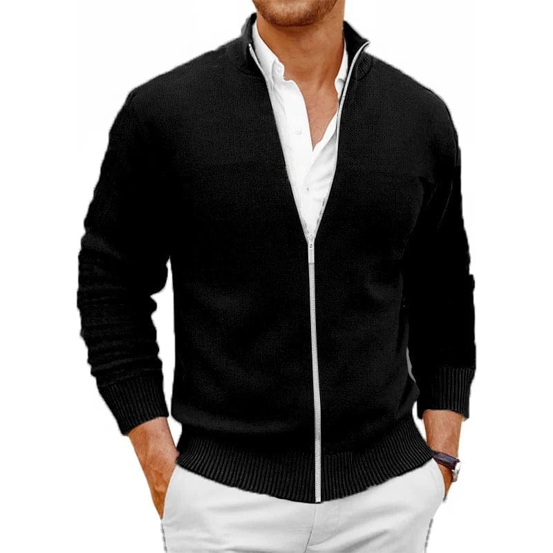 Ronan Classic Zip-Up Sweater