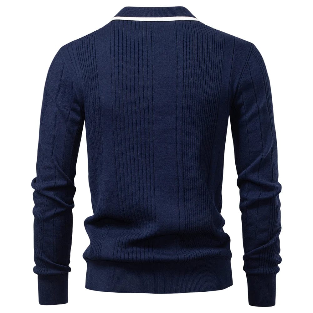 Riverton Contrast Cotton Polo