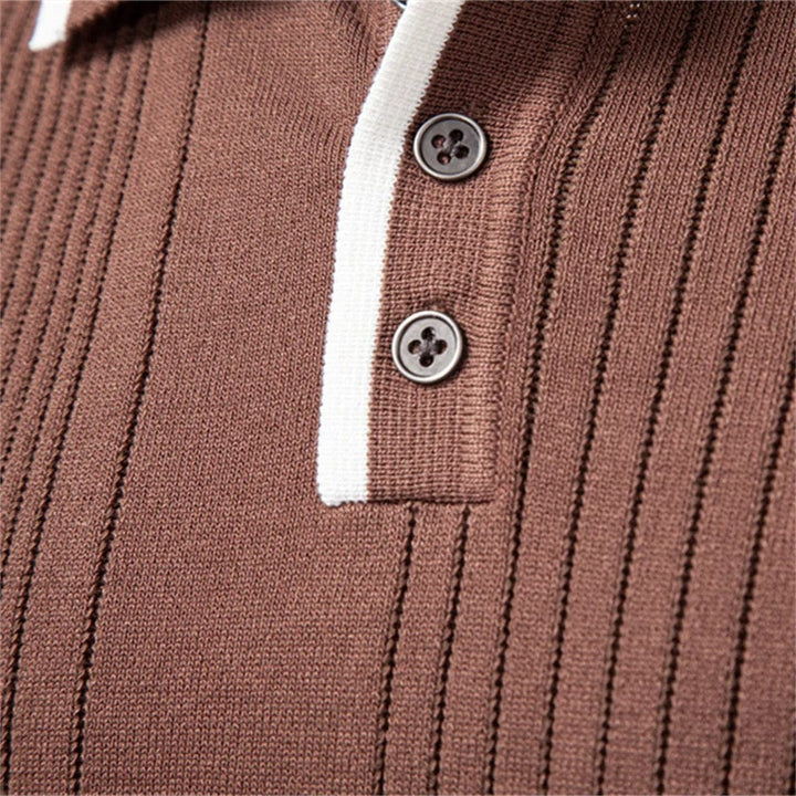 Riverton Contrast Cotton Polo