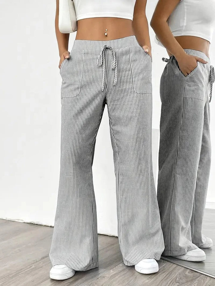Louise Casual Striped Pants