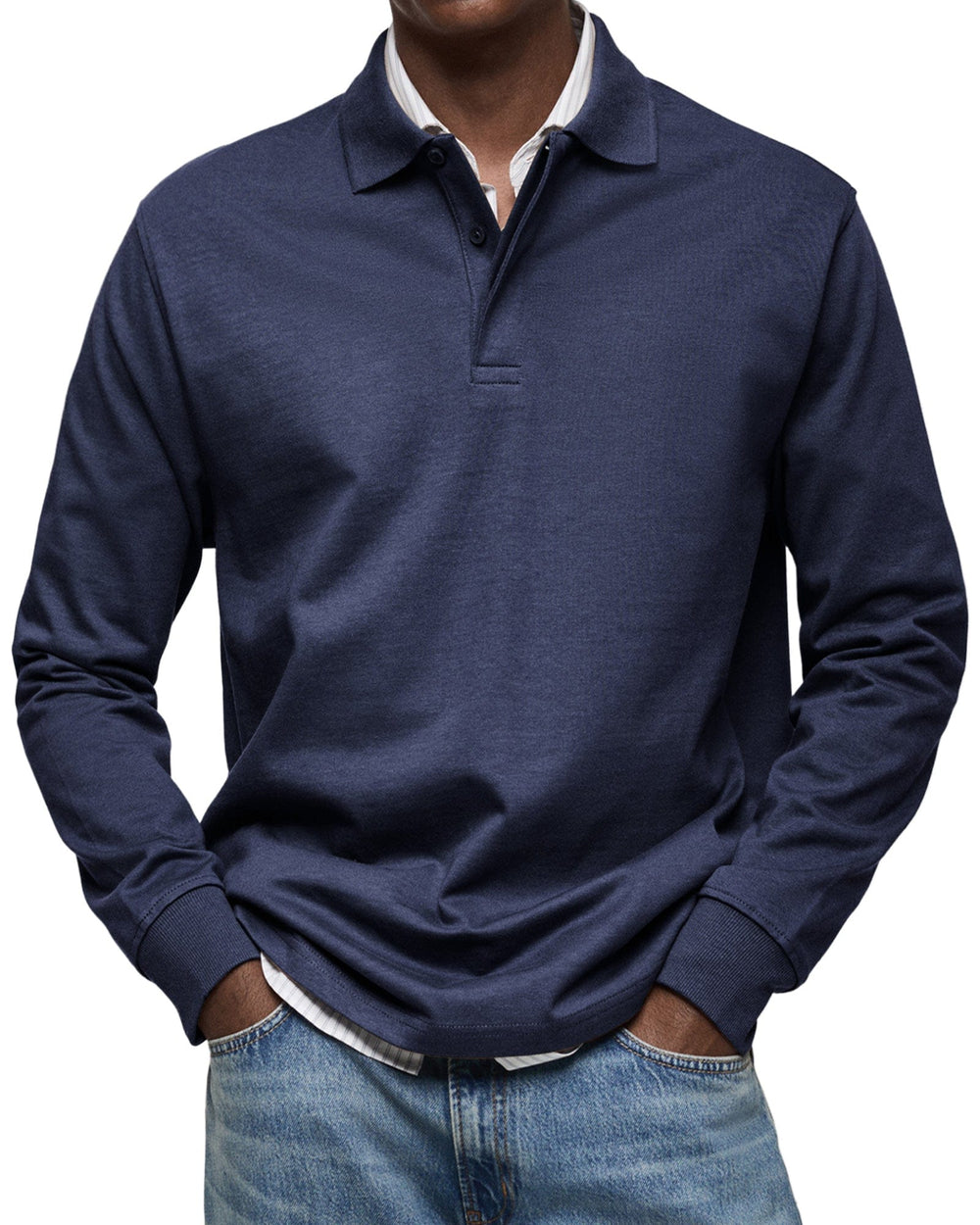 Lennox Long Sleeve Polo