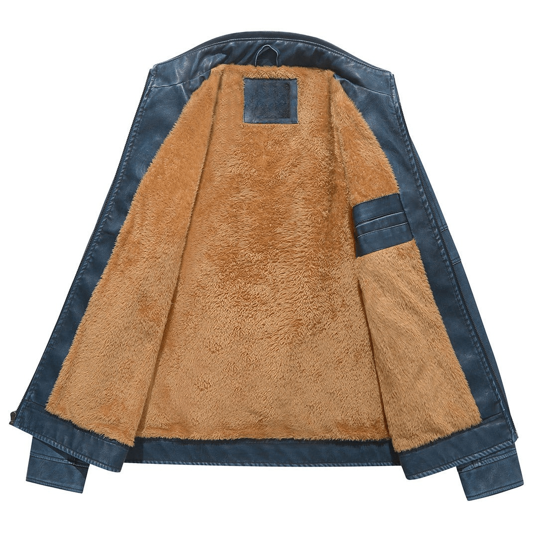 Fleece Biker Jacket