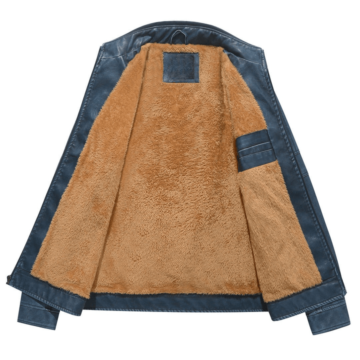 Fleece Biker Jacket