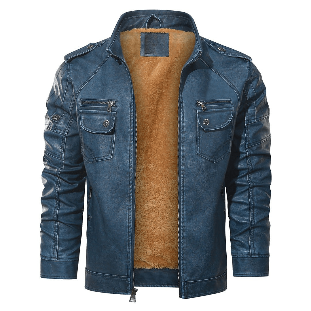 Fleece Biker Jacket