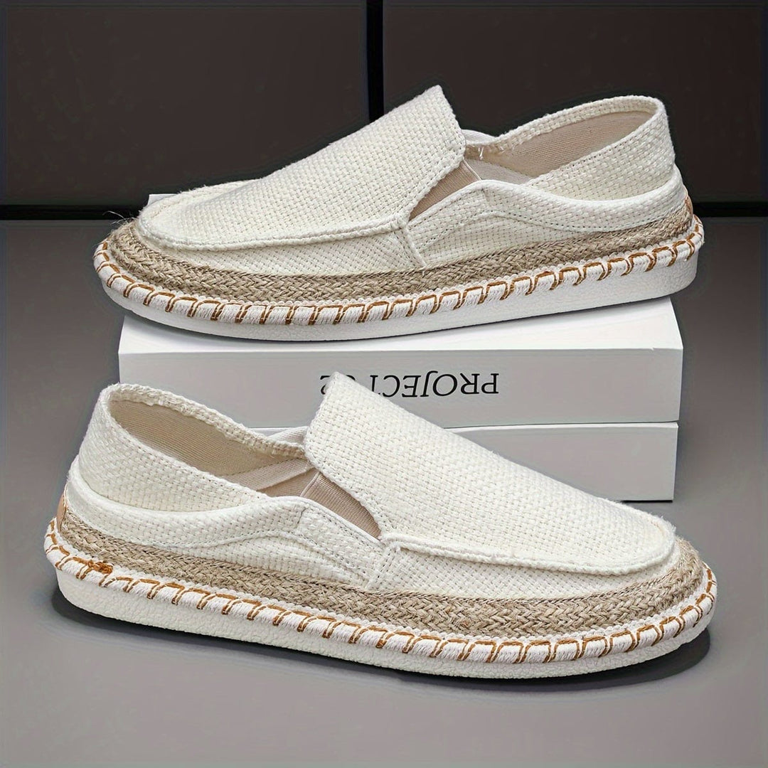 Coastal Weave Slip On Shoes