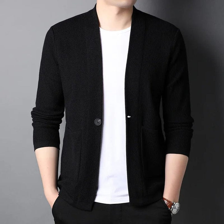 Emory Ribbed Button-Up Sweater