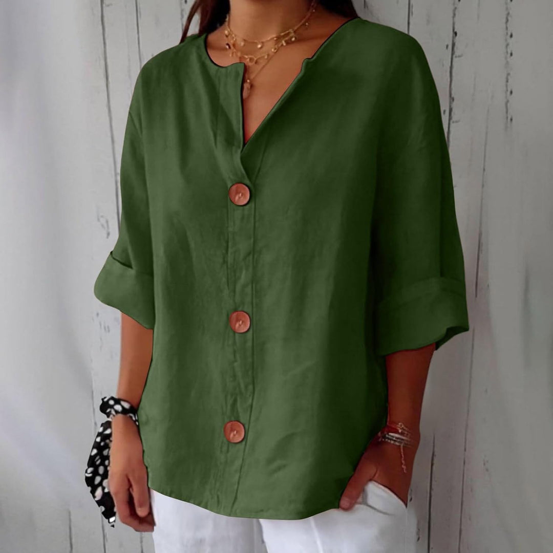 Vera Breezy Linen Shirt