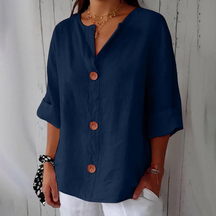 Vera Breezy Linen Shirt