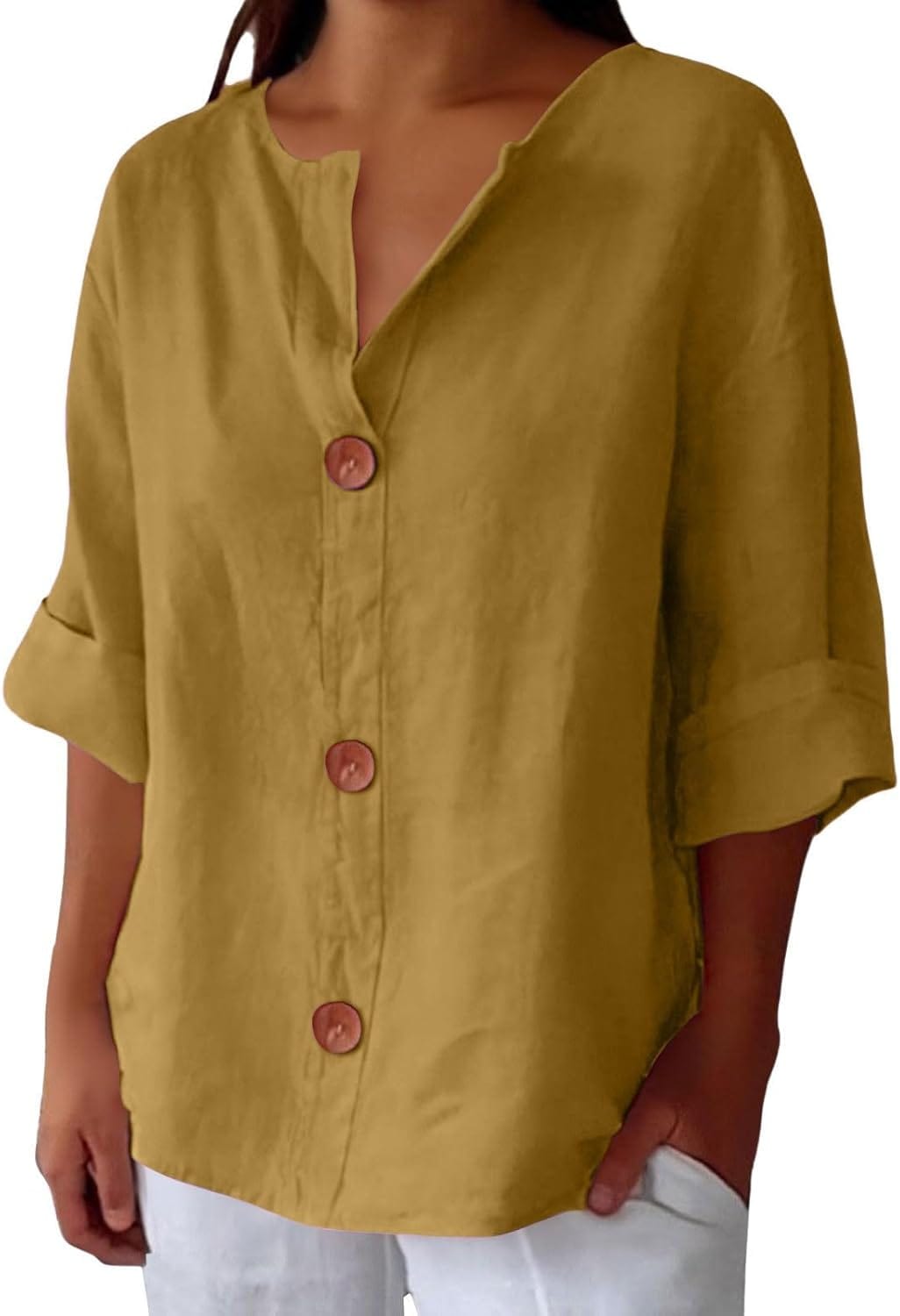 Vera Breezy Linen Shirt