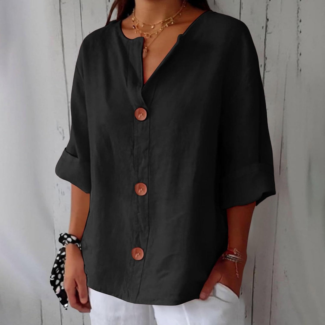 Vera Breezy Linen Shirt