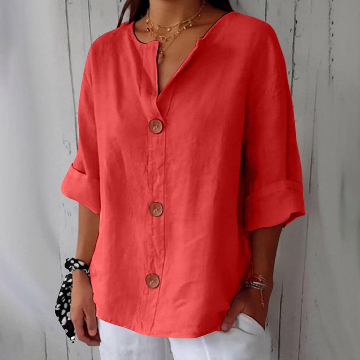 Vera Breezy Linen Shirt