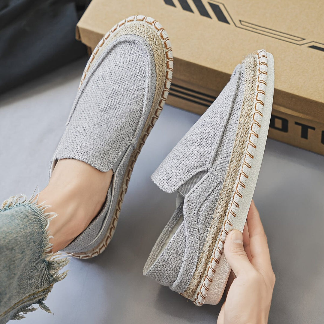 Coastal Weave Slip On Shoes