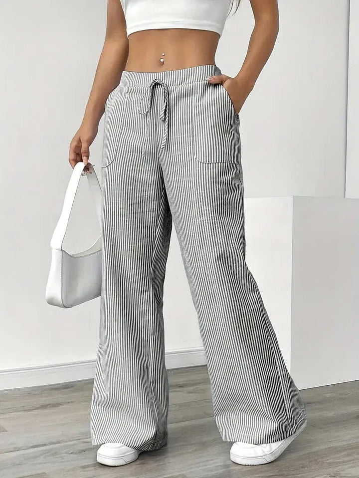 Louise Casual Striped Pants