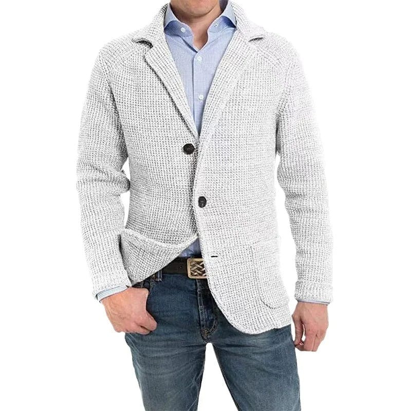 Milo Ribbed Blazer-Cardigan